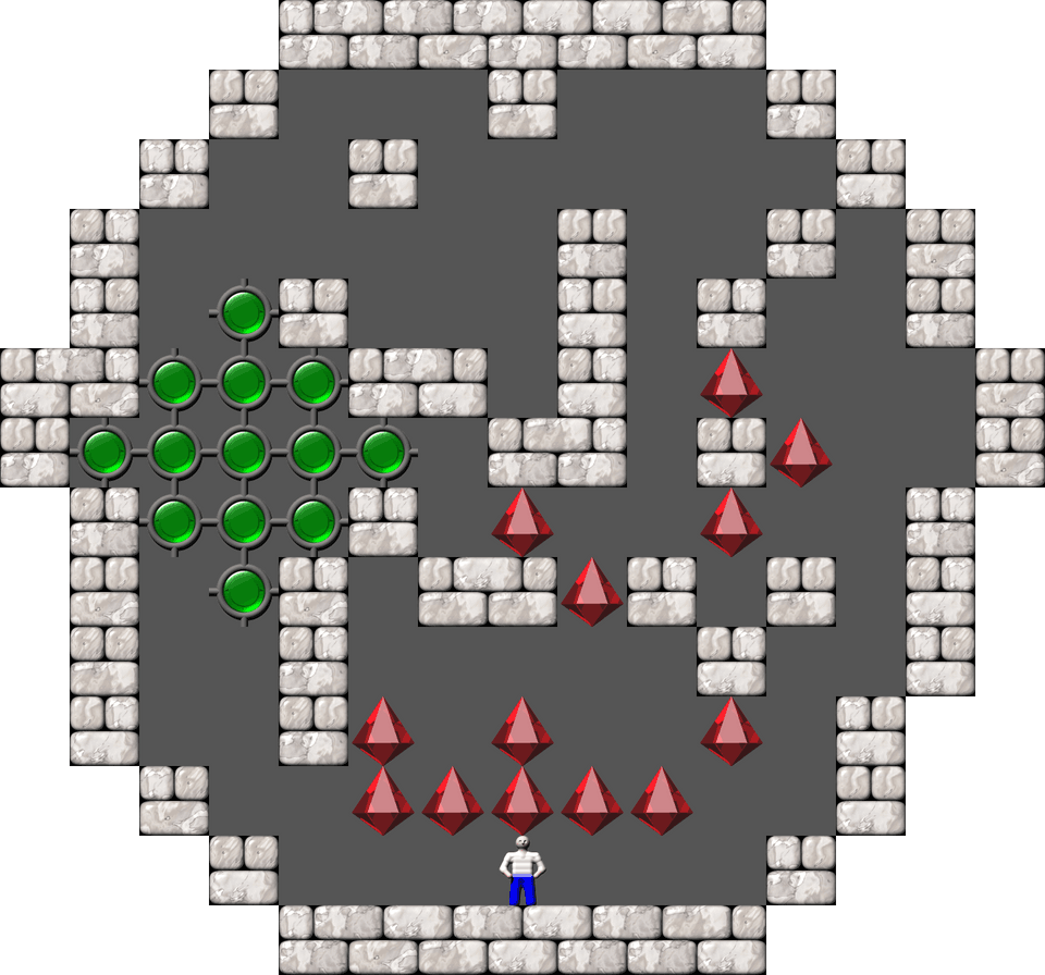 Sokoban ACSmileys 4 level 63